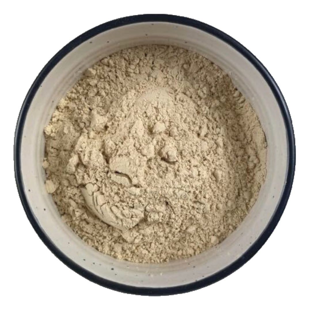 Brown rice flour in bulk packaging, ideal for gluten-free wholesalers and healthy food production.